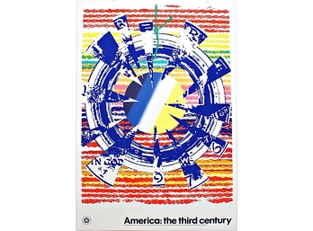 America: The Third Century Poster, Titled Miles By James Rosenquist