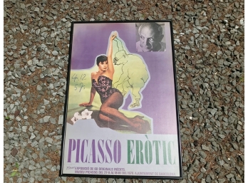 Exhibition Poster Picasso Erotic, 1979