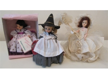 Three Dolls- Approx 8'