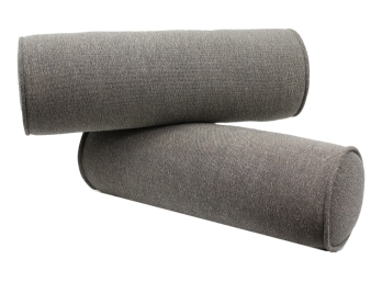 Bute Woven Fabric Bolster Roll Pillows