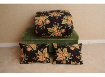 Ralph Lauren King Comforter And Matching Pillows Shams