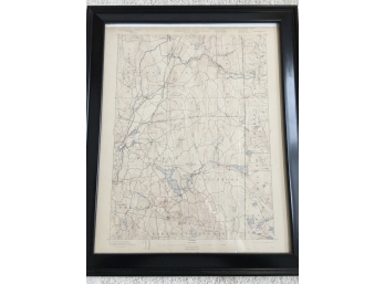 Vintage Stonington  Map
