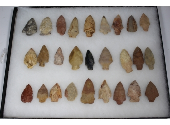 Collection Of Stemmed Arrow Heads
