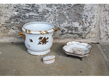 Three Vintage Porcelain Pieces