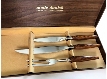 New In Box: Mode Danish Family Heirloom Forever Carving Set