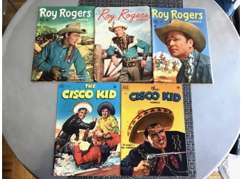 Vintage Comics Including Roy Rogers And The Cisco Kid