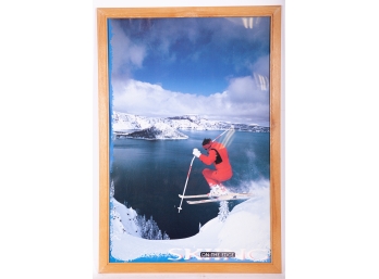 Vintage Poster 'Skiing On The Edge'