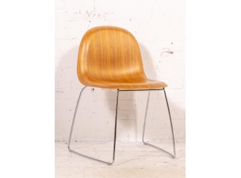 Wood Grain Modern Design Chair