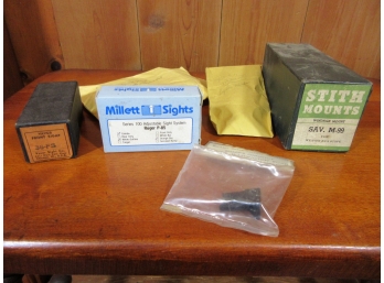 Group Vintage Gun Parts In Boxes / Envelopes