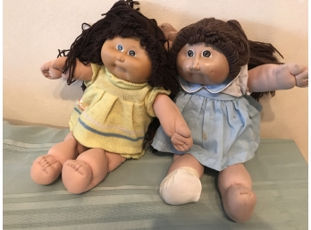 Two Cabbage Patch Dolls