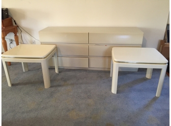Chest Of Drawers And Two End Tables