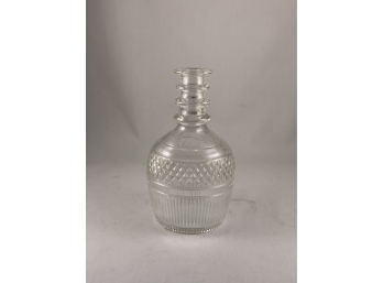 Tiffany Co Glass Decanter Designed For Seagram's 1776