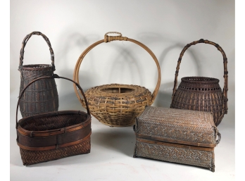 Collection Of Chinese Baskets