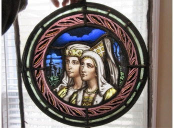 19th Century Medieval Style Stained Glass