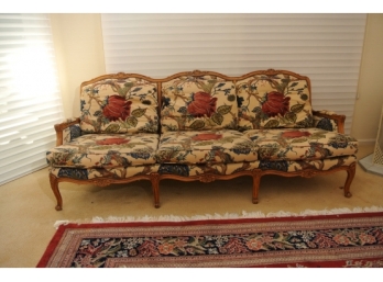 Vintage 1970's Baker French Style Sofa
