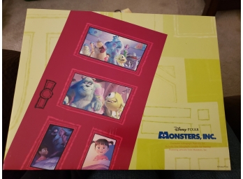 4 Lithographs To Disney's Monsters,Inc