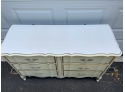 Chest Of Six Drawers With Attached Mirror