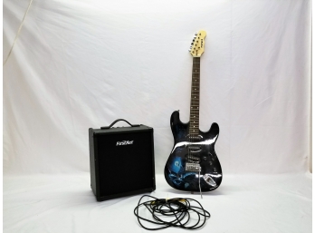 Mahar Electric Guitar & First Act Guitar Amplifier