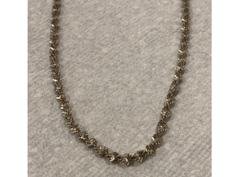 Sterling Silver Necklace .608ozt