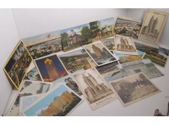 30 Old Travel Postcards
