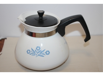 Vintage Corning Ware Cornflower 6 Cup Teapot