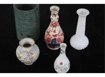 Large Lot Of Various Vintage Vases Collected On Many Travels!