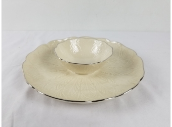 Lenox Chip & Dip Platter From The Greenfield Collection