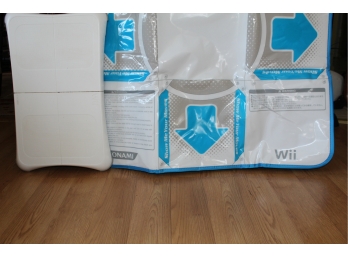 Wii Dance Board And Wii Komani Dance Mat