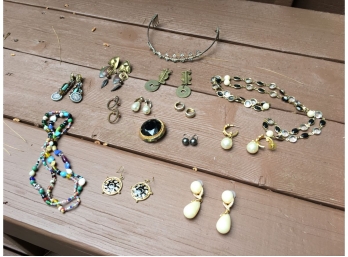 Collection Of Contemporary Costume Jewelry