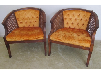 Pair Of Vintage Mid Century Chairs