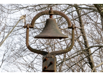 Seneca Falls Cast Iron Bell 18 1/2