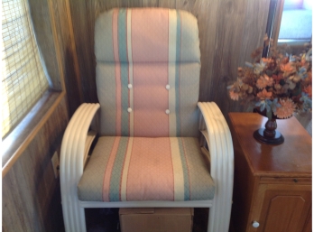 Pair Patio Chairs W/ Cushions