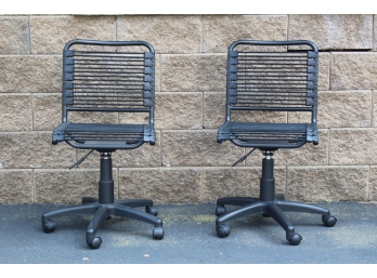 Pair Euro Style, Inc.  Strap Desk Chairs