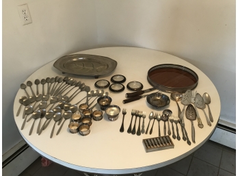 Silver Plate & Stainless Lot