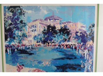 Hand Signed Leroy Neiman Serigraph - Westchester Golf Classic 1979
