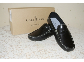 Pair Cole Haan, Driving Mock Shoes Black - Size 7½B