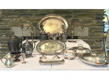 Group Of Silver & Silver-Plate