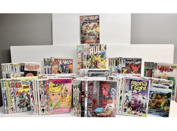 Lot Of 150 Comic Books - Alpha Flight, Classic Spiderman, Inferno X-Men And More