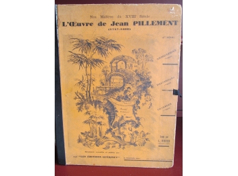 Antique Book Of Jean Pillement Etchings