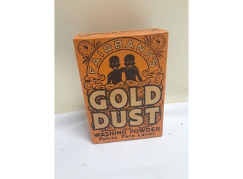 1930's Gold Dust Washing Powder Box - Sealed