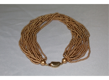 Carolee Vintage Gold-Tone Multi-strand Necklace