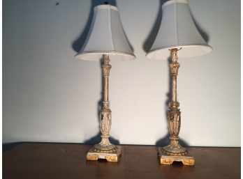 Pait Of Matching Table Lamps