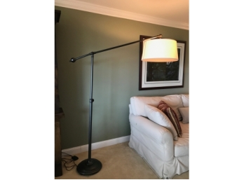 Large Metal Adjustable Floor Lamp