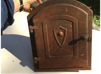 Antique Cast Iron Door