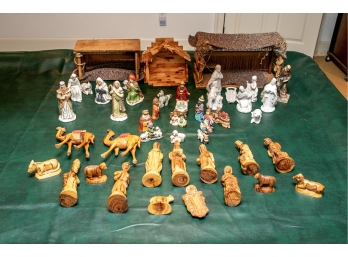 Collection Of Assorted Nativity Sets