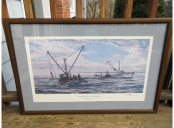 Paul McGehee Signed Limited Edition Print 'Harvesting The Chesapeake'