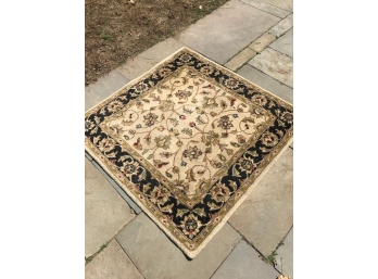 Square Oriental Style Rug