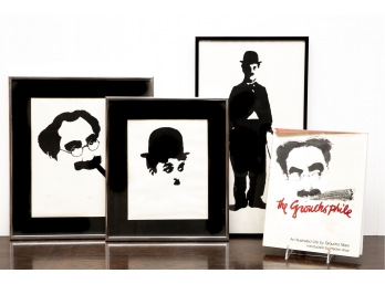 Groucho Marx And Charlie Chaplin Prints