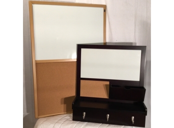 Pair Of Bulletin And Erase Board Combination