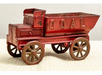 Antique Cast Iron Kenton Coal Truck